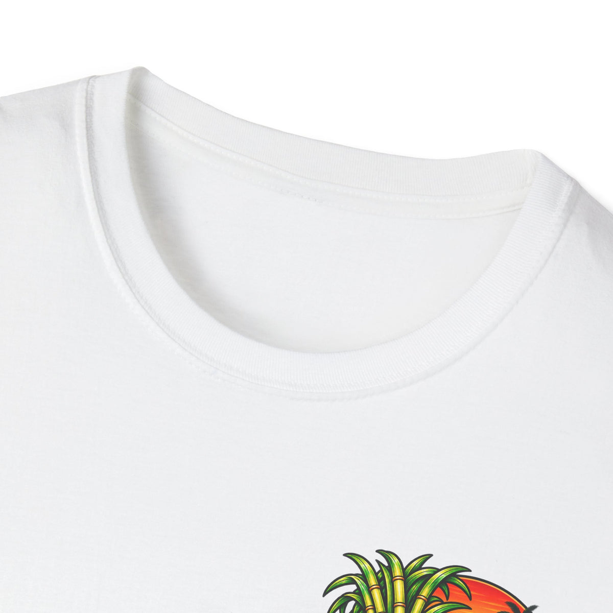 D’ahdee Sugar Company Tropical T-Shirt | Black Rock Falls WI | Vintage Island Graphic Tee