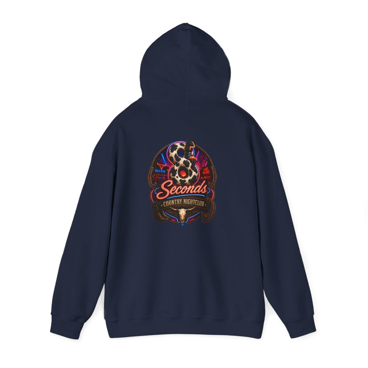 8-Seconds Country Nightclub — Official Club Hoodie