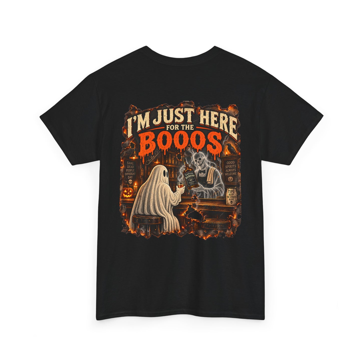 I’m Just Here for the Booos 👀 Halloween T-Shirt