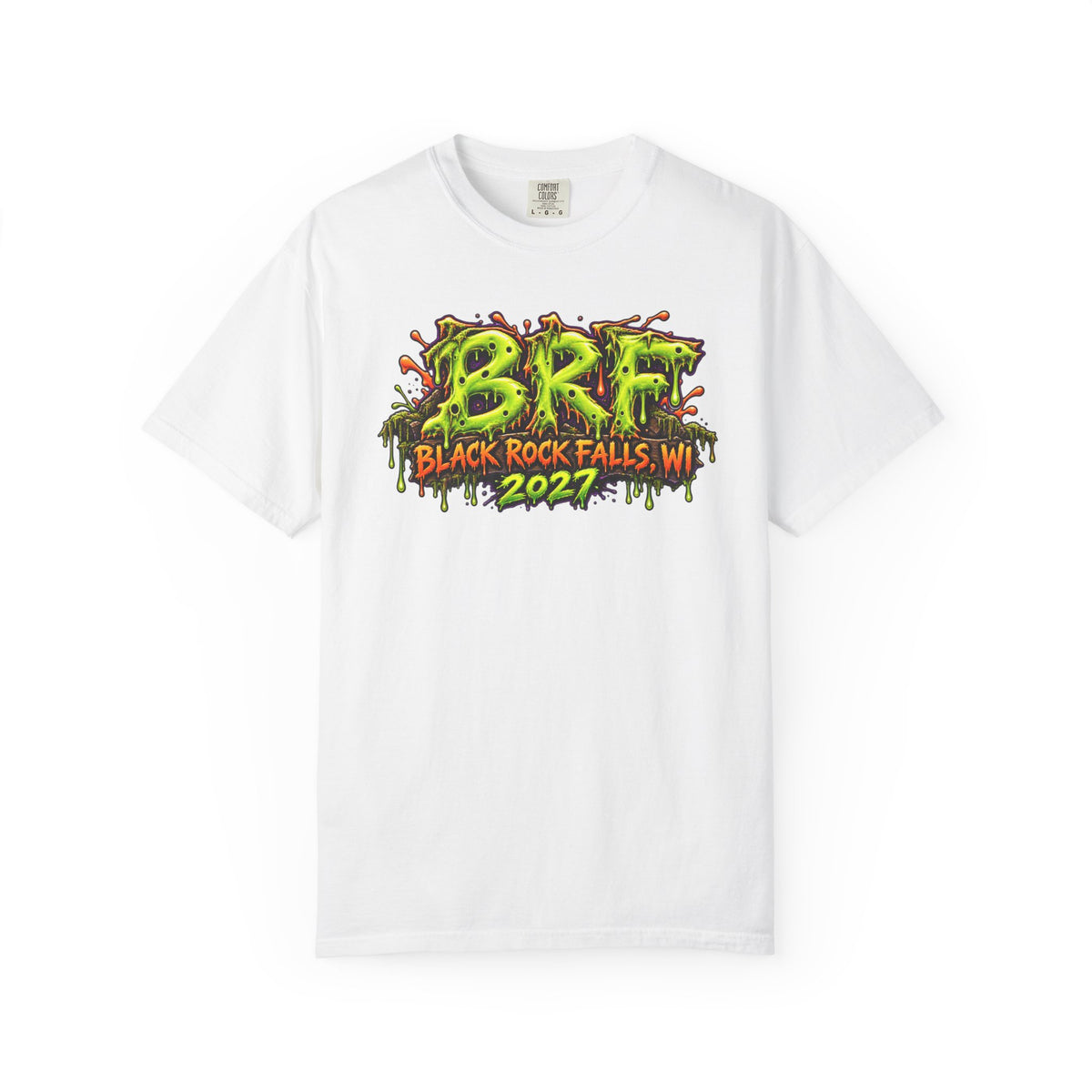 Black Rock Falls, WI 2027 – Swamp Monster Graphic T-Shirt | BRF Originals