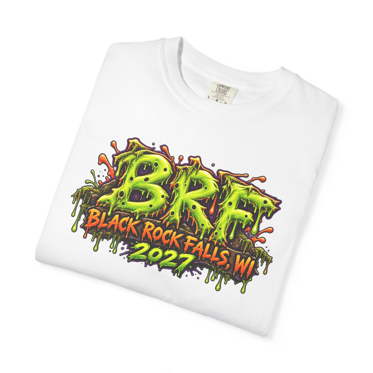 Black Rock Falls, WI 2027 – Swamp Monster Graphic T-Shirt | BRF Originals