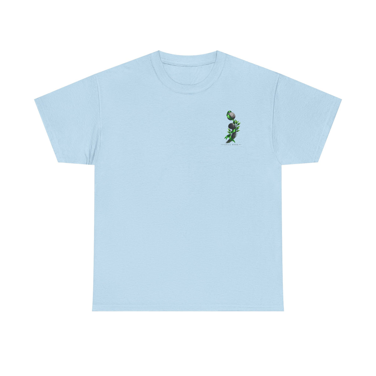 Still Here Semicolon T-Shirt – Resilience & Hope Tee