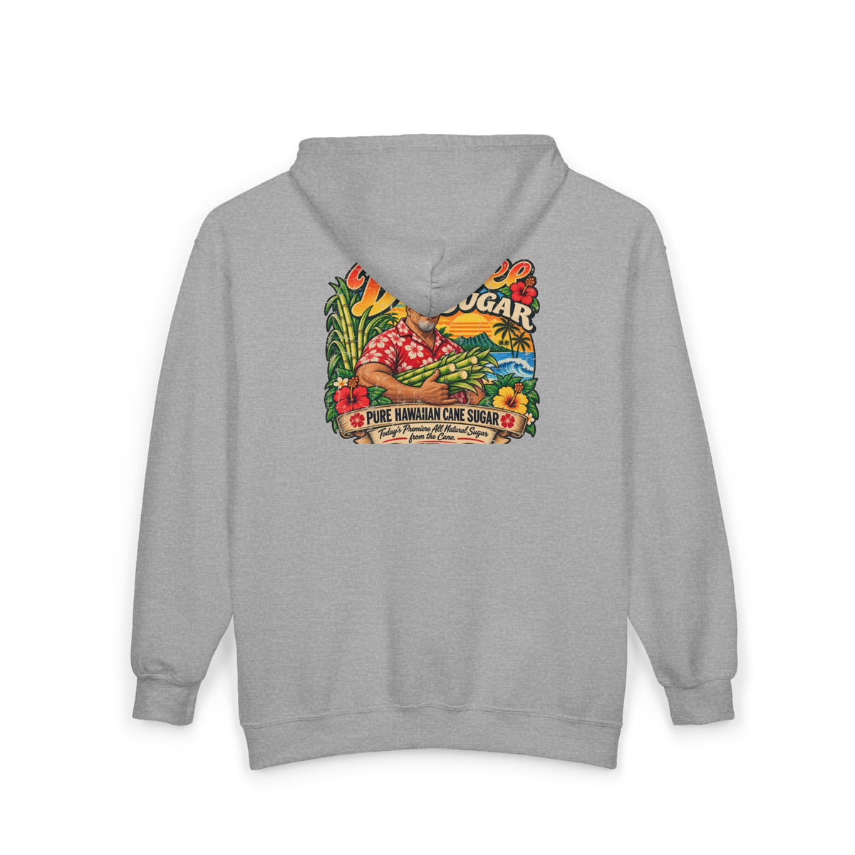 D'ahdee Sugar Company – Vintage Hawaiian Island Graphic T-Shirt | Black Rock Falls, WI