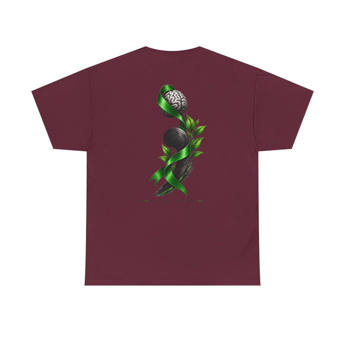 Still Here Semicolon T-Shirt – Resilience & Hope Tee