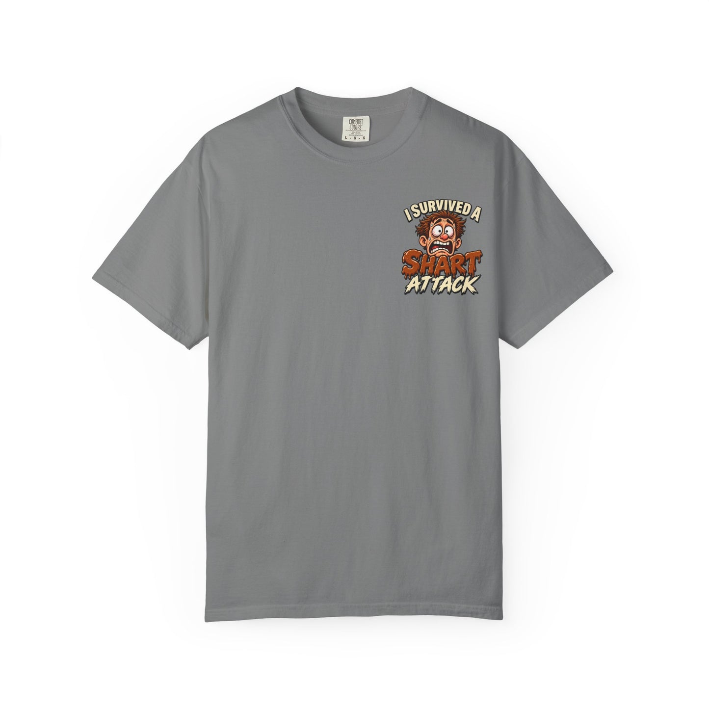 I Survived a Shart Attack — Funny Bathroom Humor T-Shirt