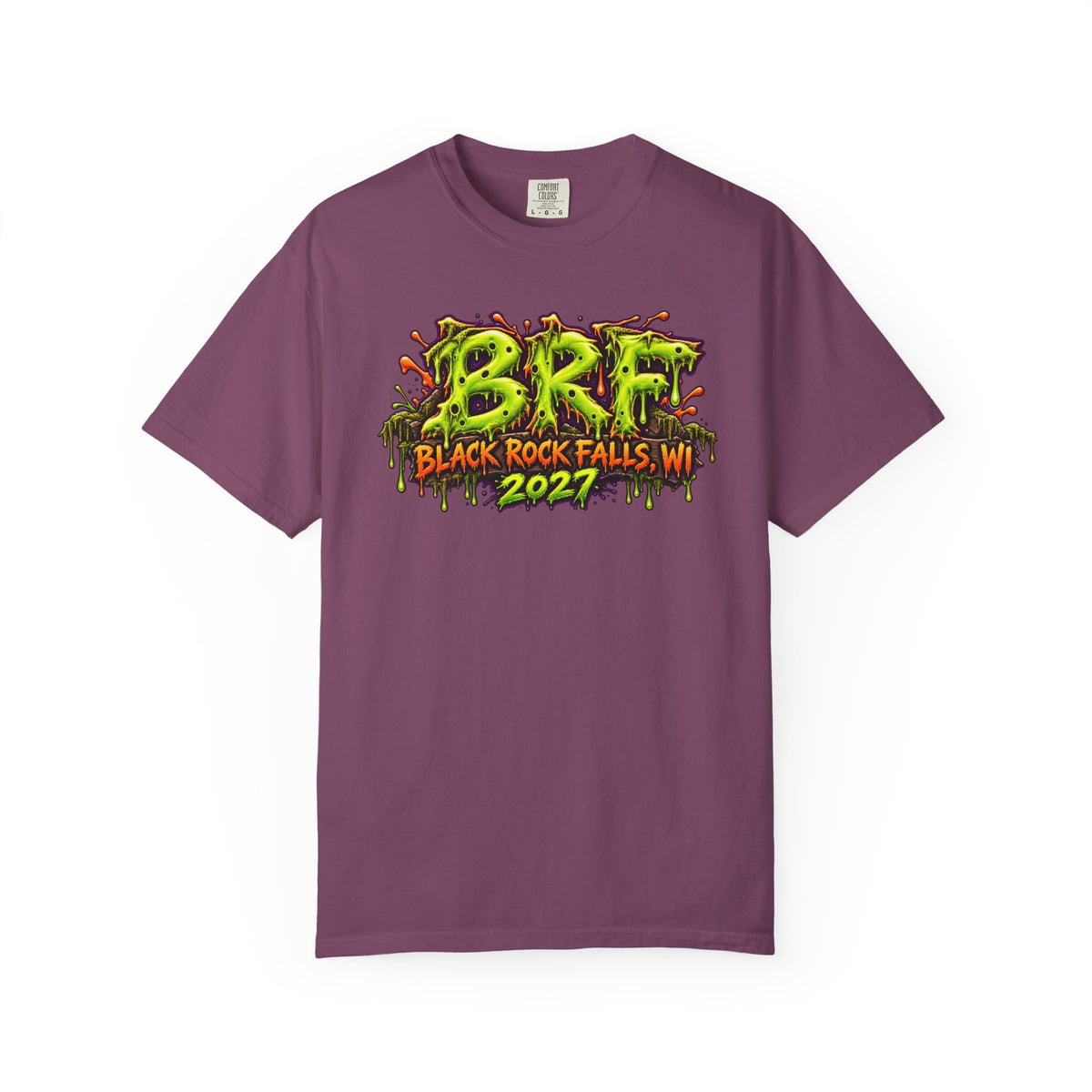 Black Rock Falls, WI 2027 – Swamp Monster Graphic T-Shirt | BRF Originals