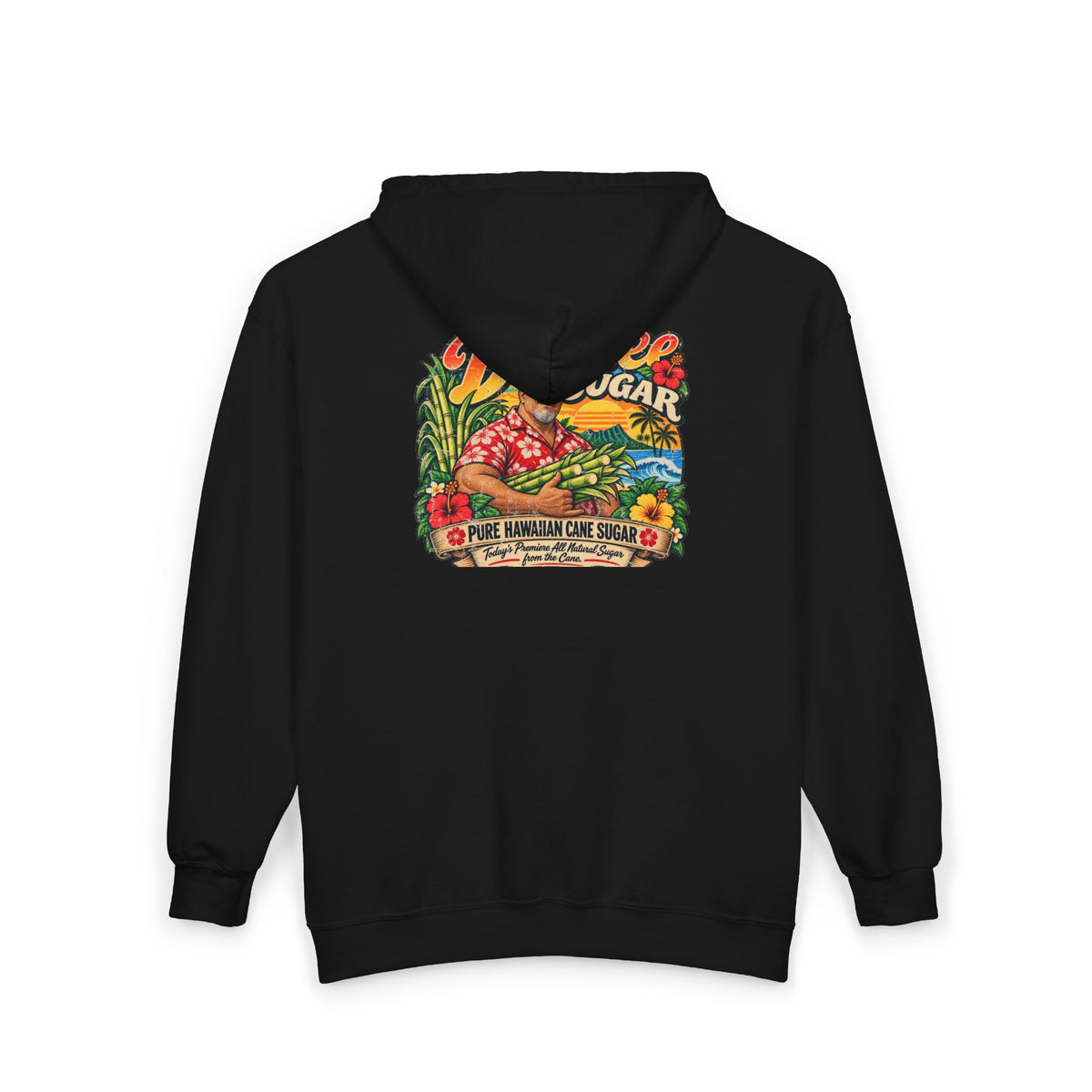 D'ahdee Sugar Company – Vintage Hawaiian Island Graphic T-Shirt | Black Rock Falls, WI
