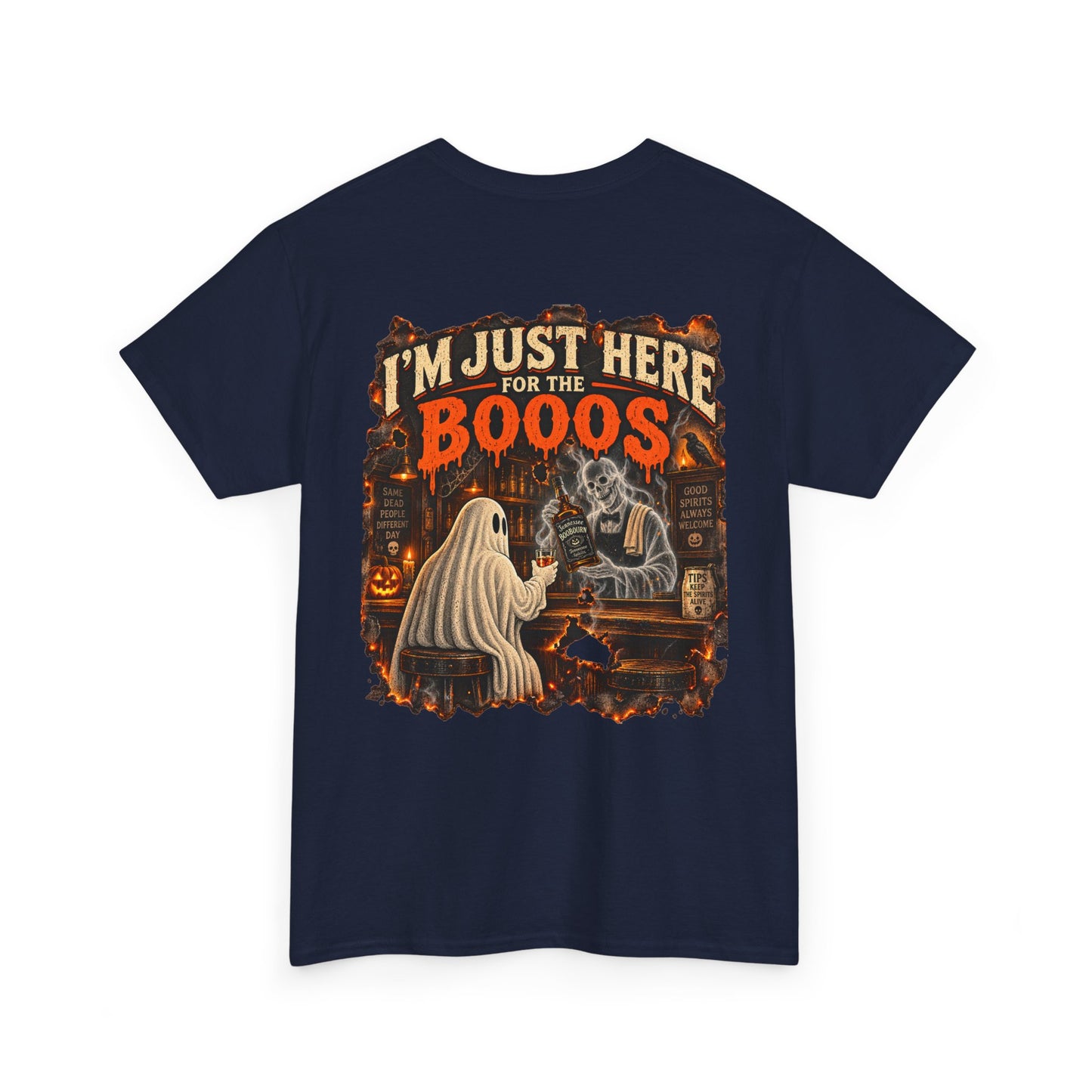 I’m Just Here for the Booos 👀 Halloween T-Shirt