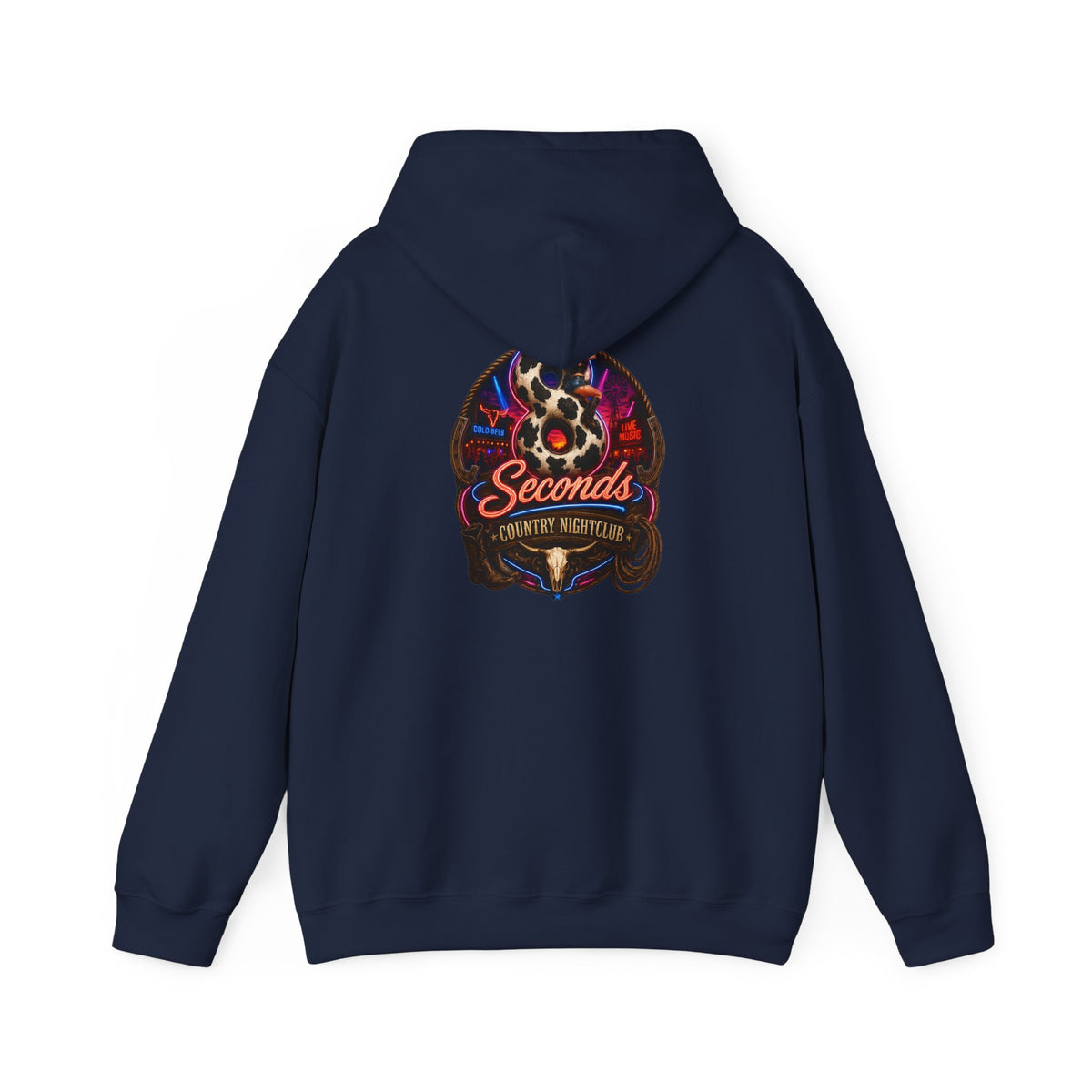 8-Seconds Country Nightclub — Official Club Hoodie